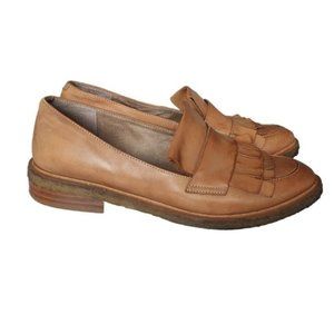 Wittner HIRO tan leather loafers